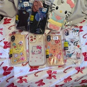 Cute Character Phone Case - White